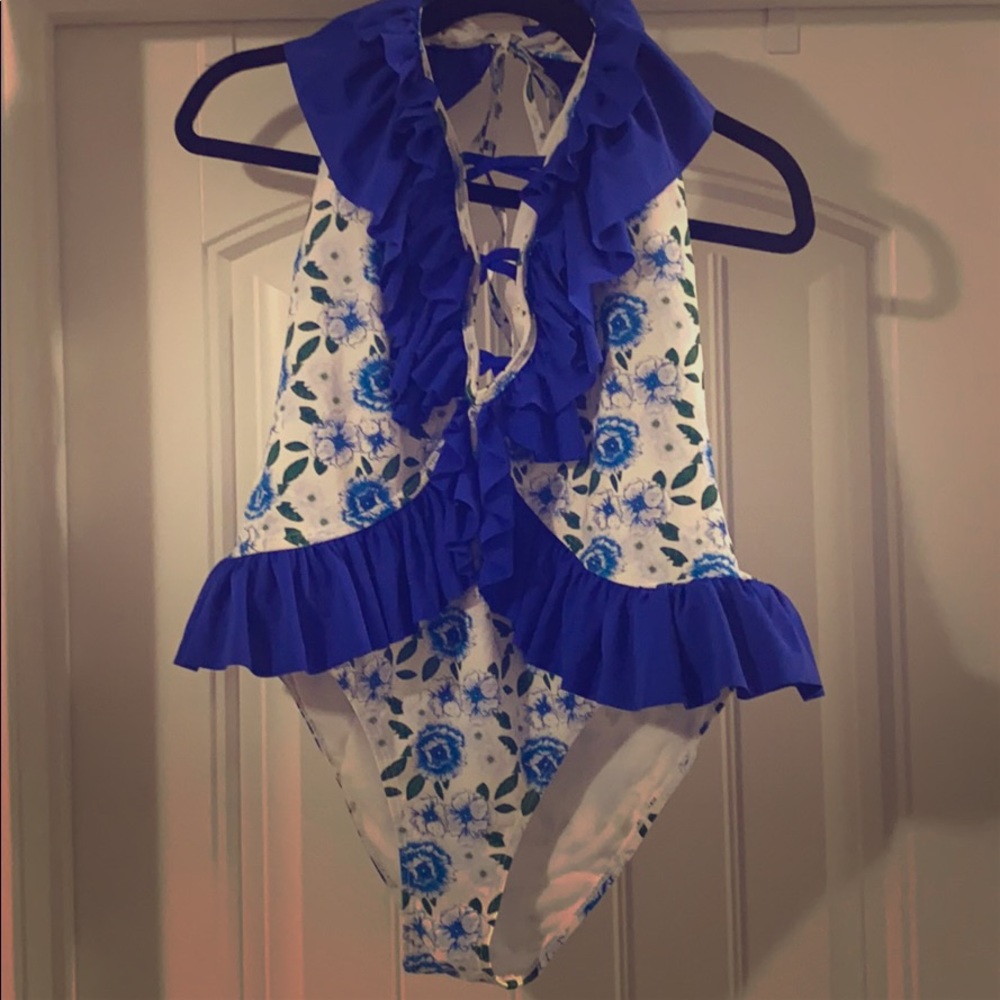One piece Swimsuit-xl